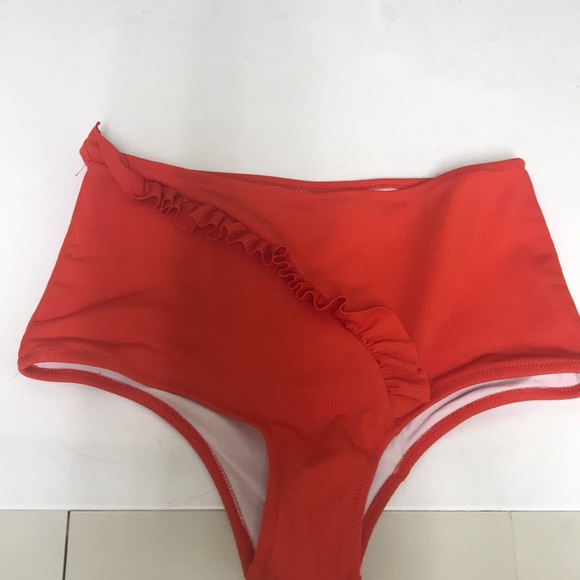 NWT Red Ruffle Bikini - Picture 4 of 5